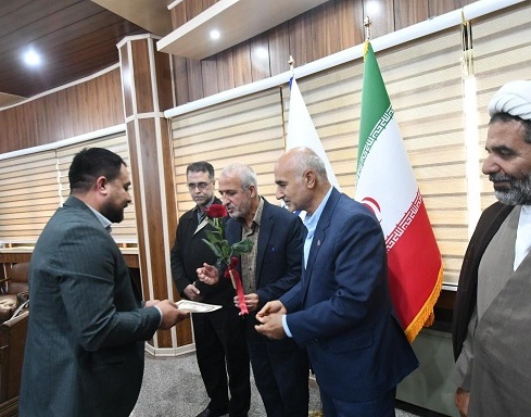 تجلیل از فرزندان شهدای شاغل در دانشگاه ارومیه به مناسبت سالروز آزادسازی خرمشهر